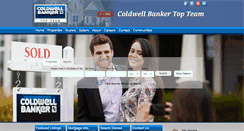 Desktop Screenshot of coldwellbankertopteam.com